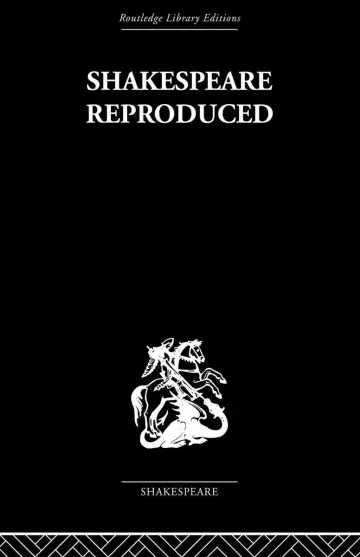 Cover of Shakespeare Reproduced