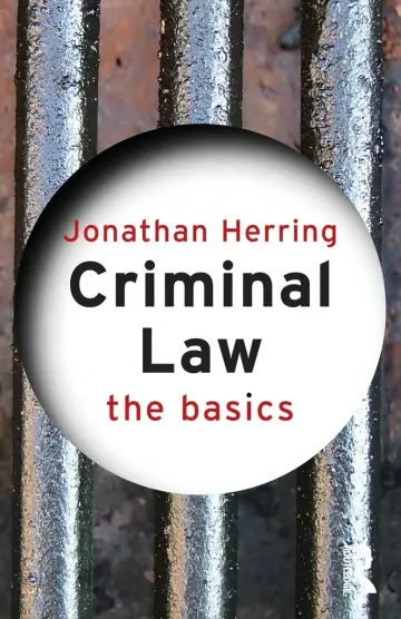 Cover of Criminal Law