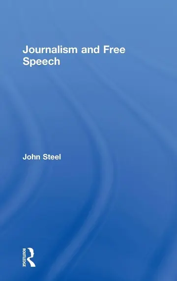 Cover of Journalism and Free Speech