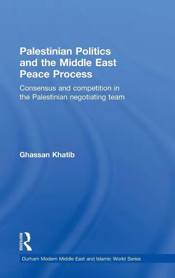 Cover of Palestinian Politics and the Middle East Peace Process