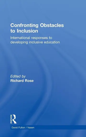 Cover of Confronting Obstacles to Inclusion