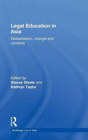 Cover of Legal Education in Asia