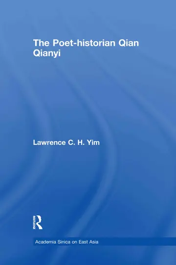 Cover of The Poet-historian Qian Qianyi