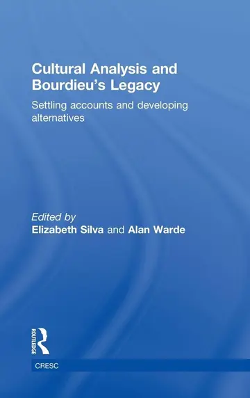 Cover of Cultural Analysis and Bourdieu's Legacy