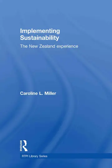 Cover of Implementing Sustainability