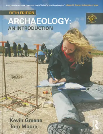 Cover of Archaeology an Introduction