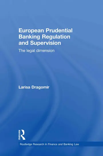Cover of European Prudential Banking Regulation and Supervision
