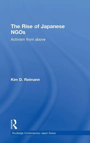 Cover of The Rise of Japanese NGOs