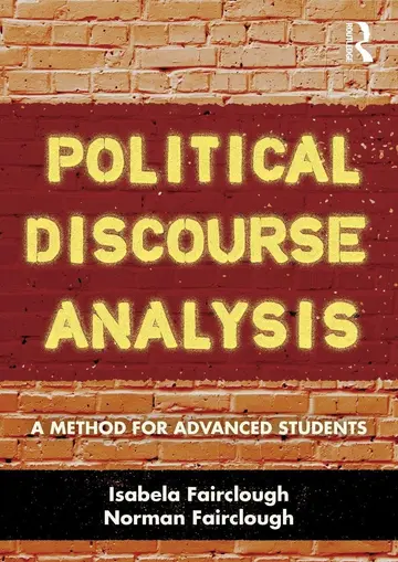 Cover of Political Discourse Analysis