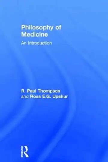Cover of Philosophy of Medicine