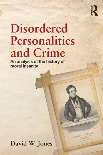 Cover of Disordered Personalities and Crime