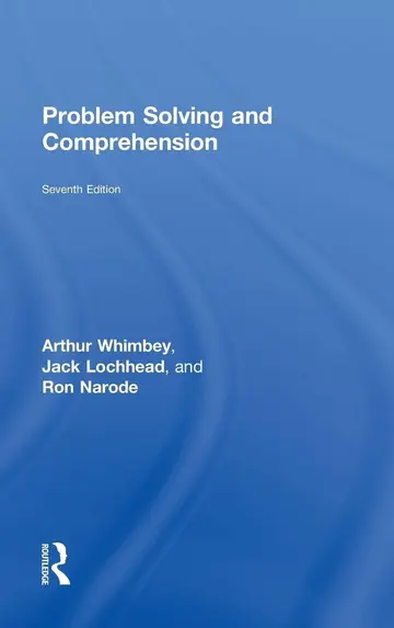 Cover of Problem Solving and Comprehension
