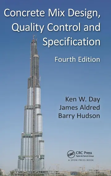 Cover of Concrete Mix Design Quality Control and Specification 4Ed