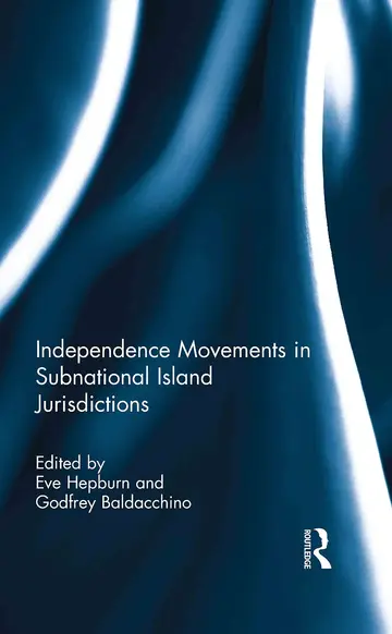 Cover of Independence Movements in Subnational Island Jurisdictions