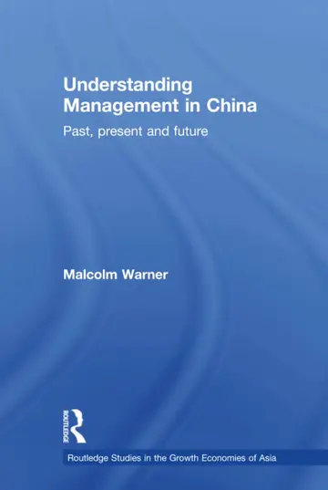 Cover of Understanding Management in China