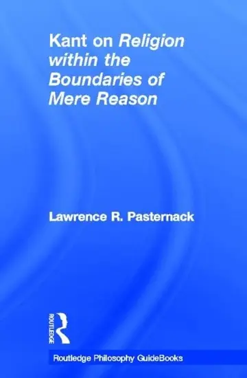 Cover of Kant on Religion Within the Boundaries of Mere Reason