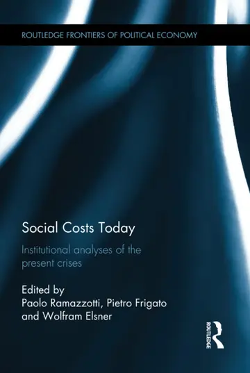 Cover of Social Costs Today
