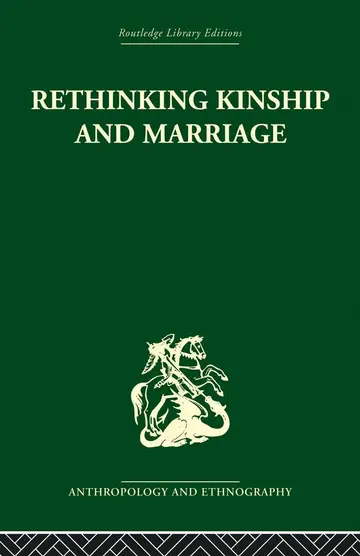 Cover of Rethinking Kinship and Marriage