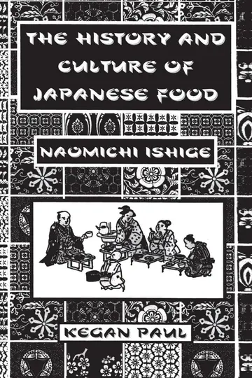 Cover of History of Japanese Food