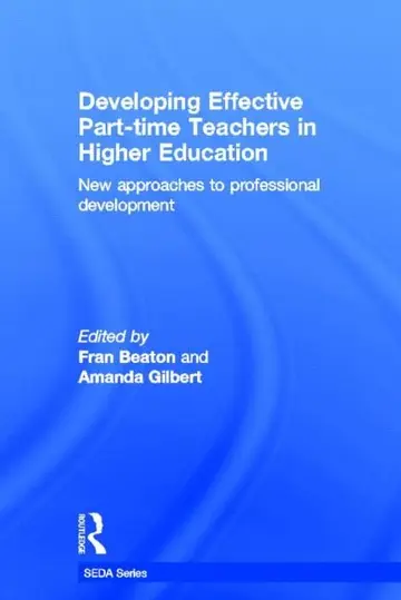Cover of Developing Effective Part-Time Teachers in Higher Education