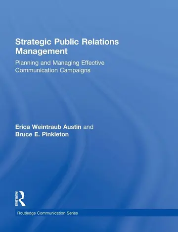 Cover of Strategic Public Relations Management