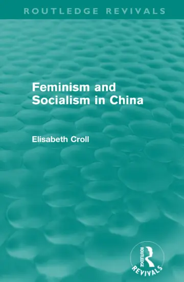 Cover of Feminism and Socialism in China
