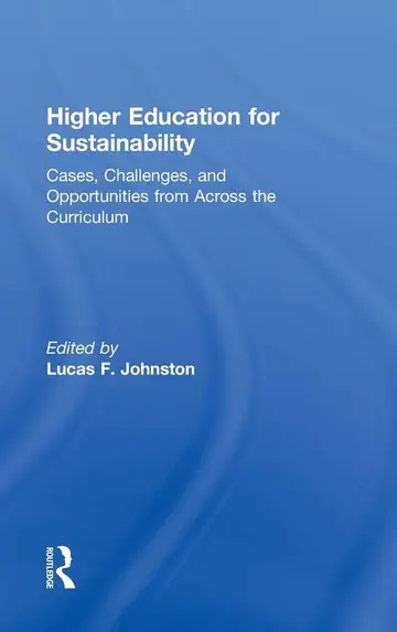 Cover of Higher Education for Sustainability