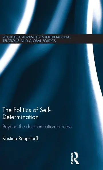 Cover of The Politics of Self-Determination