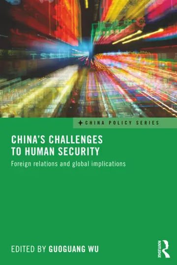 Cover of China's Challenges to Human Security