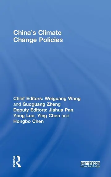 Cover of China`s Climate Change Policies