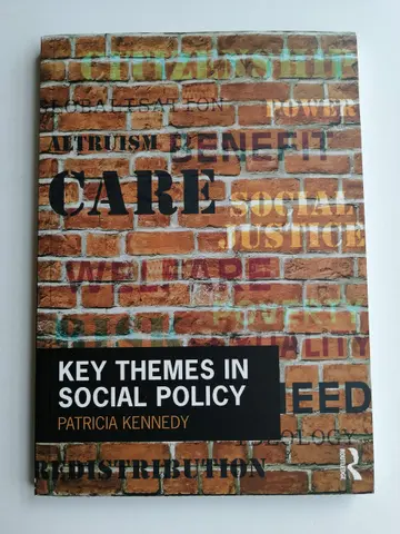 Cover of Key Themes in Social Policy