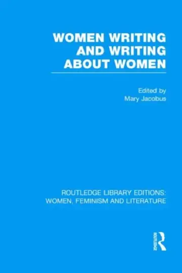 Cover of Women Writing And Writing About Women