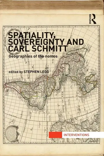 Cover of Spatiality, Sovereignty and Carl Schmitt