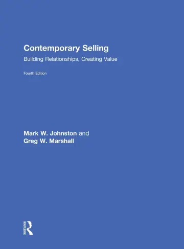 Cover of Contemporary Selling