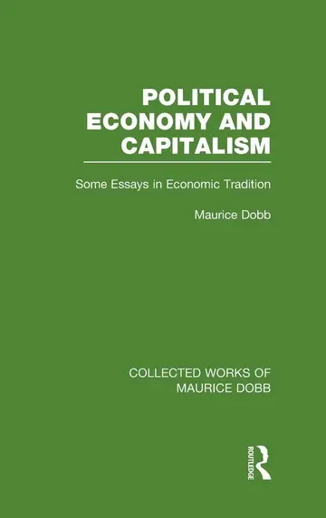 Cover of Political Economy and Capitalism