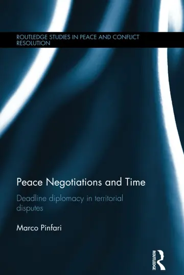 Cover of Peace Negotiations and Time