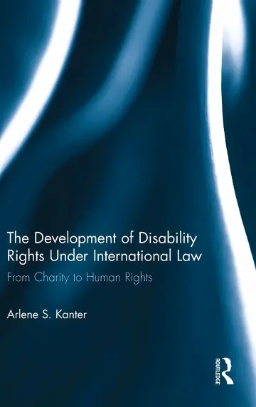 Cover of The Development of Disability Rights Under International Law