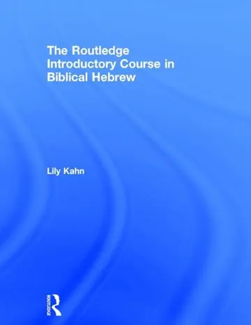 Cover of The Routledge Introductory Course in Biblical Hebrew