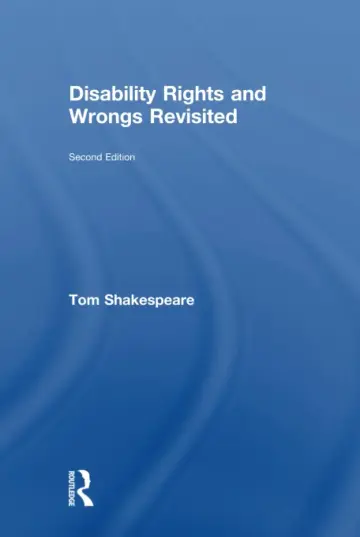 Cover of Disability Rights and Wrongs Revisited