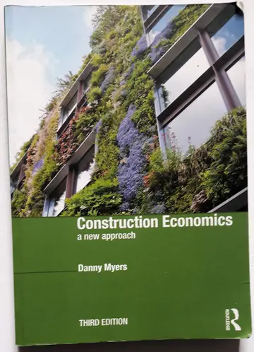 Cover of Construction Economics