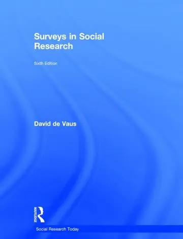 Cover of Surveys in Social Research