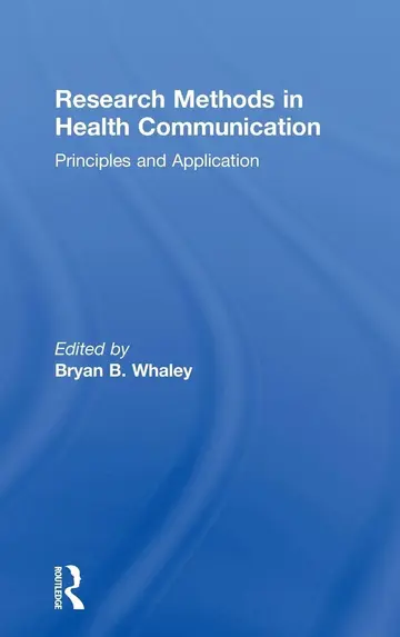 Cover of Research Methods in Health Communication