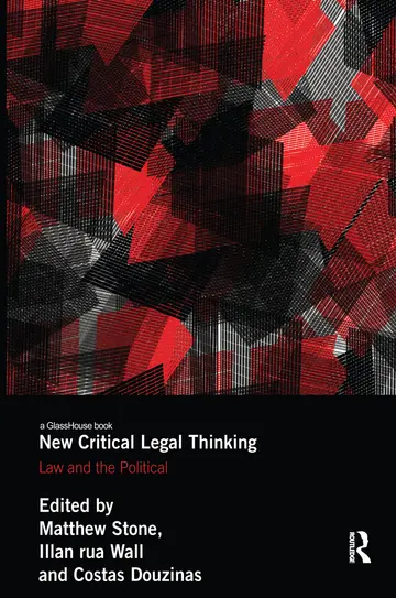 Cover of New Critical Legal Thinking