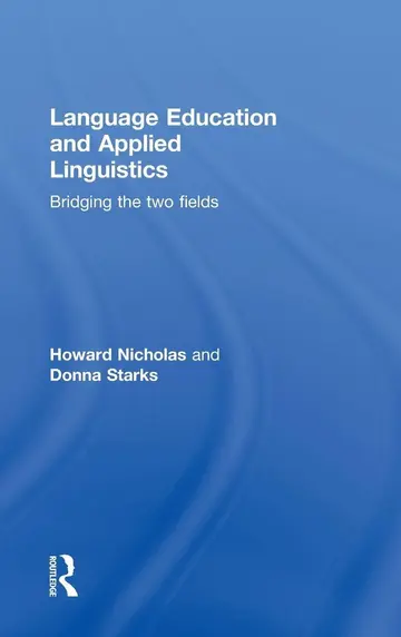 Cover of Language Education and Applied Linguistics