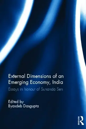 Cover of External Dimension of an Emerging Economy, India