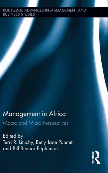 Cover of Management in Africa