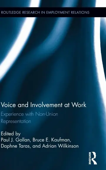 Cover of Voice and Involvement at Work