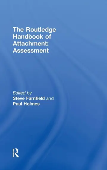 Cover of The Routledge Handbook of Attachment