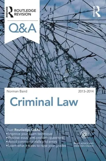 Cover of Q&A Criminal Law 2013-2014
