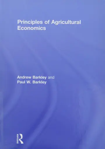 Cover of Principles of Agricultural Economics